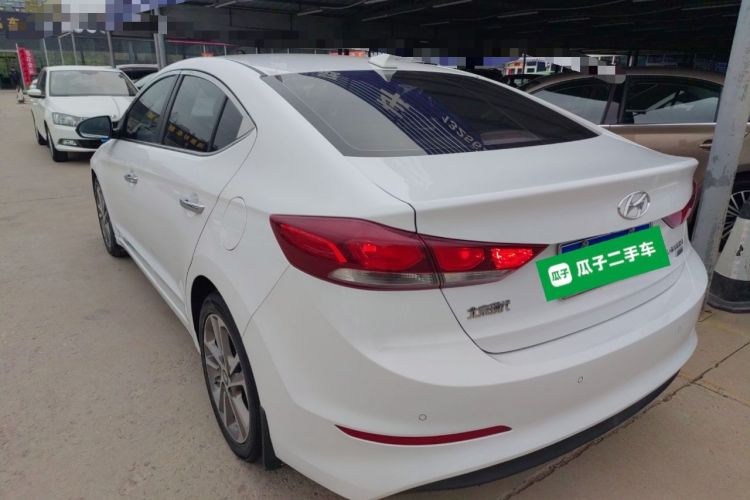 Used Hyundai Elantra (6th Generation / Lingdong) 2016 1.6L Automatic ZhiXuan – Elite Version Rear Left 45 Deg
