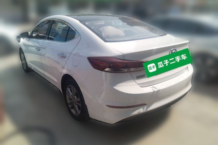 Used Hyundai Elantra (6th Generation / Lingdong) 2016 1.6L Manual ZhiXuan·Youth Edition Rear Left 45 Deg