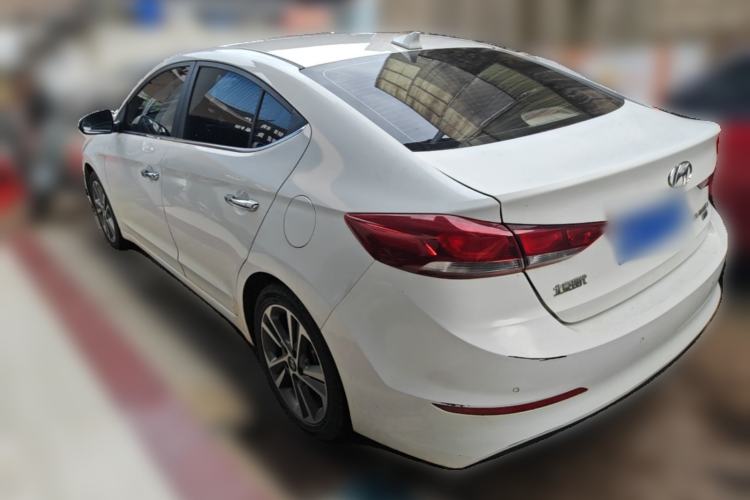 Used Hyundai Elantra (6th Generation / Lingdong) 2016 1.6L Automatic ZhiXuan – Elite Version Rear Left 45 Deg