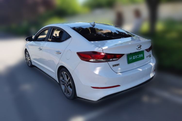 Used Hyundai Elantra (6th Generation / Lingdong) 2016 1.6L Automatic ZhiXuan – Elite Version Rear Left 45 Deg