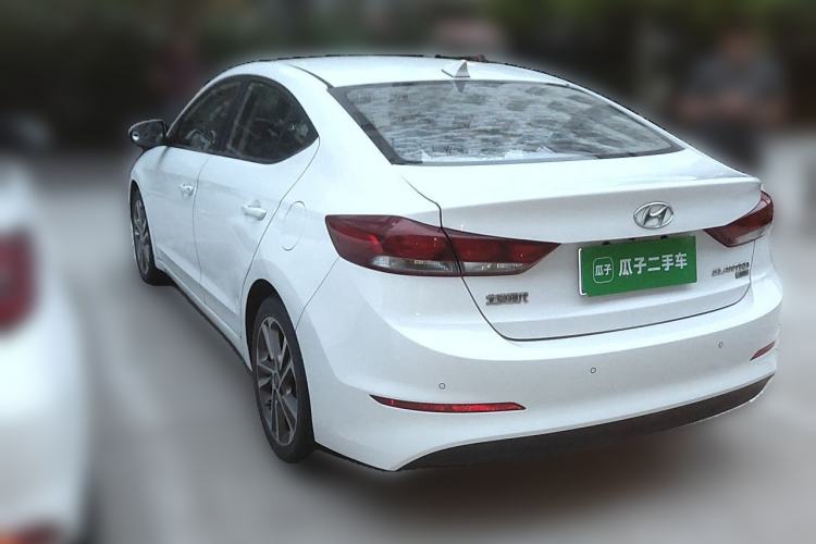 Used Hyundai Elantra (6th Generation / Lingdong) 2016 1.6L Automatic ZhiXuan – Elite Version Rear Left 45 Deg