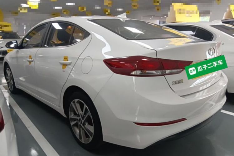 Used Hyundai Elantra (6th Generation / Lingdong) 2016 1.6L Automatic ZhiXuan – Elite Version Rear Left 45 Deg