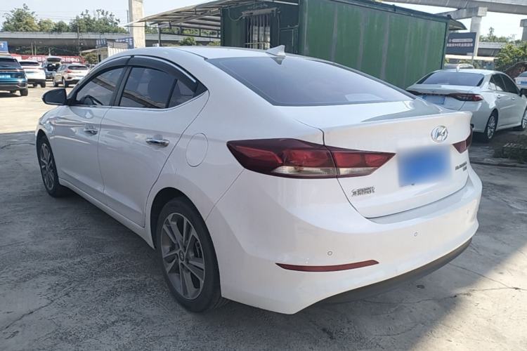 Used Hyundai Elantra (6th Generation / Lingdong) 2016 1.6L Automatic ZhiXuan – Elite Version Rear Left 45 Deg