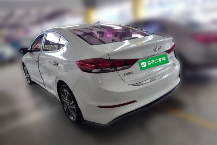 Used Hyundai Elantra (6th Generation / Lingdong) 2016 1.6L Automatic ZhiXuan – Elite Version Rear Left 45 Deg