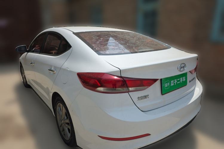 Used Hyundai Elantra (6th Generation / Lingdong) 2016 1.6L Manual ZhiXuan·Youth Edition Rear Left 45 Deg