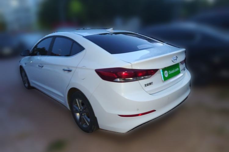 Used Hyundai Elantra (6th Generation / Lingdong) 2016 1.4T Dual-Clutch Xuan Dong · Dynamic Version Rear Left 45 Deg