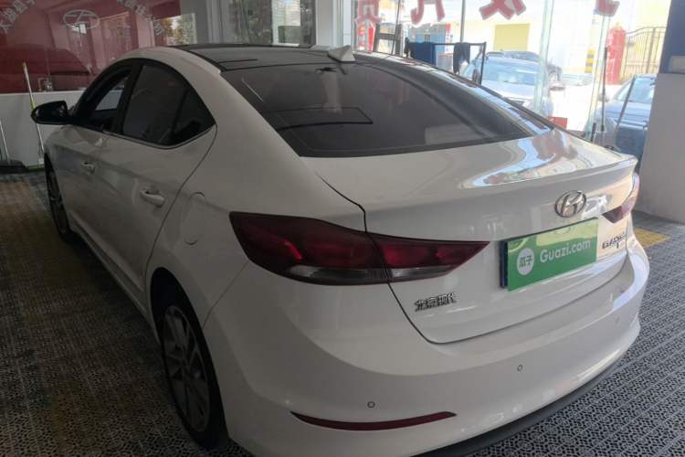 Used Hyundai Elantra (6th Generation / Lingdong) 2016 1.6L Automatic ZhiXuan – Elite Version Rear Left 45 Deg