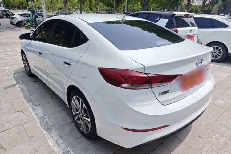 Used Hyundai Elantra (6th Generation / Lingdong) 2016 1.6L Automatic ZhiXuan – Elite Version Rear Left 45 Deg