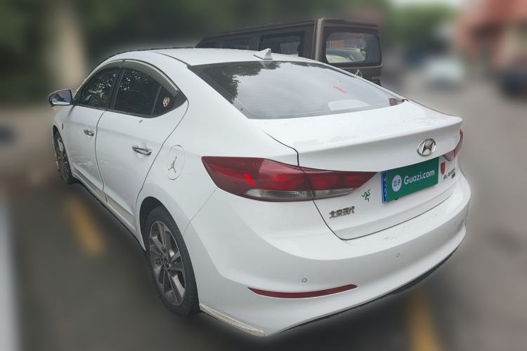 Used Hyundai Elantra (6th Generation / Lingdong) 2016 1.6L Automatic ZhiXuan – Elite Version Rear Left 45 Deg