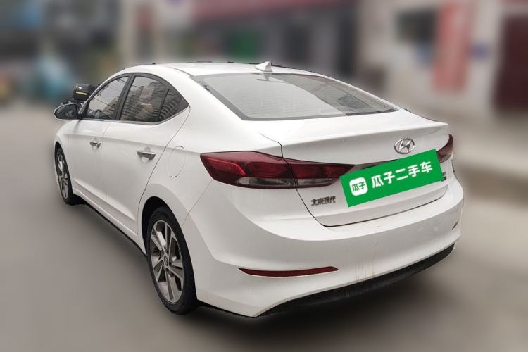 Used Hyundai Elantra (6th Generation / Lingdong) 2016 1.6L Automatic ZhiXuan – Elite Version Rear Left 45 Deg