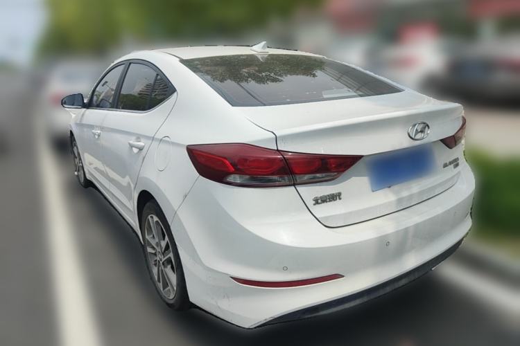 Used Hyundai Elantra (6th Generation / Lingdong) 2016 1.6L Automatic ZhiXuan – Elite Version Rear Left 45 Deg