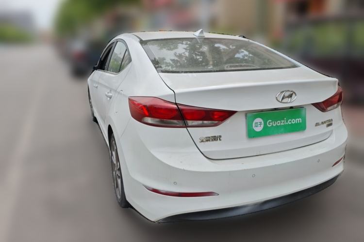 Used Hyundai Elantra (6th Generation / Lingdong) 2016 1.6L Automatic ZhiXuan – Elite Version Rear Left 45 Deg