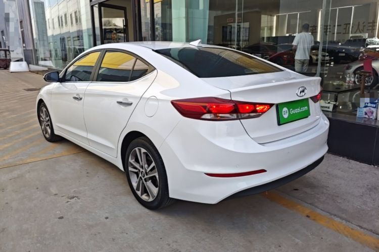 Used Hyundai Elantra (6th Generation / Lingdong) 2016 1.6L Automatic ZhiXuan – Elite Version Rear Left 45 Deg