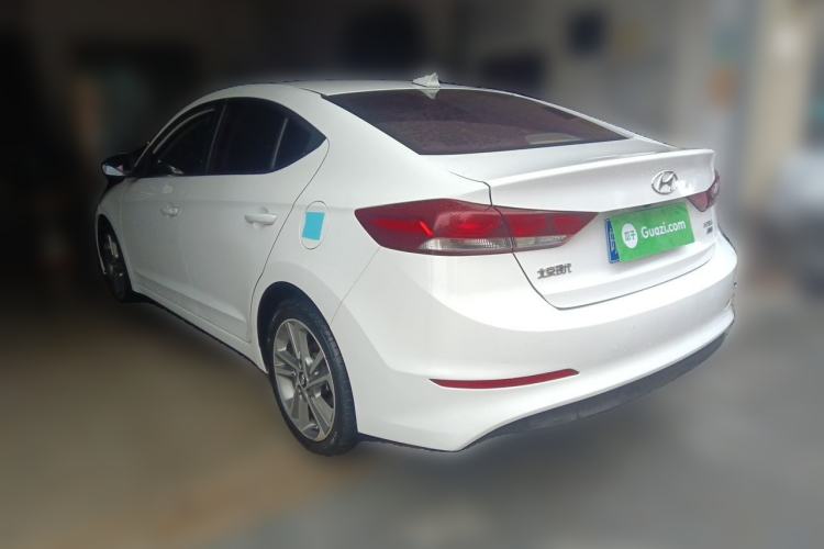 Used Hyundai Elantra (6th Generation / Lingdong) 2016 1.6L Automatic ZhiXuan – Elite Version Rear Left 45 Deg