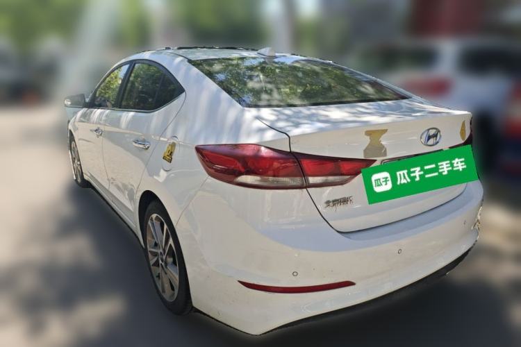 Used Hyundai Elantra (6th Generation / Lingdong) 2016 1.6L Automatic ZhiXuan – Elite Version Rear Left 45 Deg