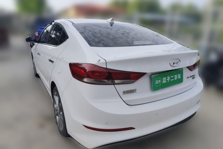 Used Hyundai Elantra (6th Generation / Lingdong) 2016 1.6L Automatic ZhiXuan · Luxury Version Rear Left 45 Deg