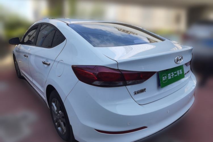 Used Hyundai Elantra (6th Generation / Lingdong) 2016 1.6L Manual ZhiXuan·Youth Edition Rear Left 45 Deg