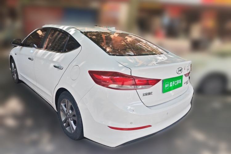 Used Hyundai Elantra (6th Generation / Lingdong) 2016 1.4T Dual-Clutch Xuan Dong · Dynamic Version Rear Left 45 Deg