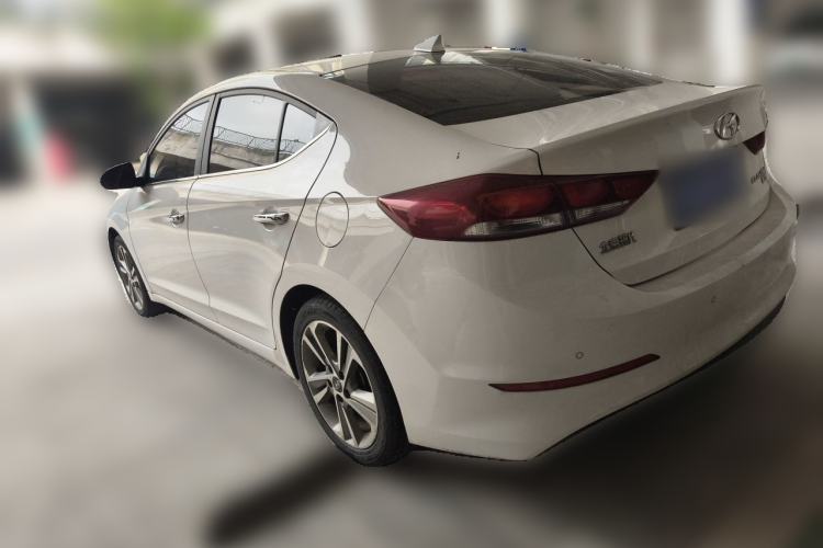 Used Hyundai Elantra (6th Generation / Lingdong) 2016 1.6L Automatic ZhiXuan – Elite Version Rear Left 45 Deg