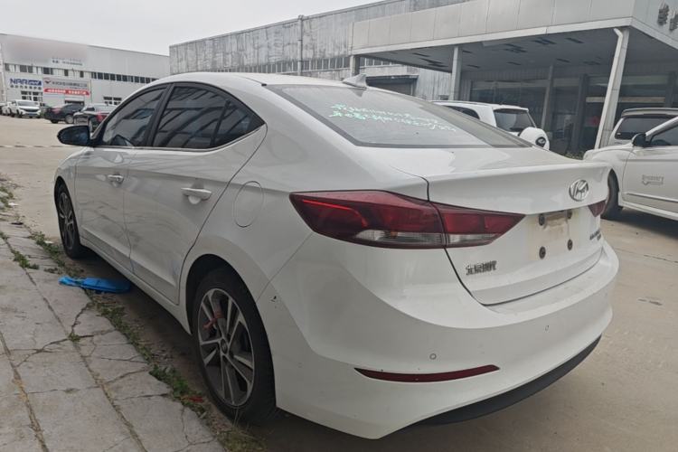 Used Hyundai Elantra (6th Generation / Lingdong) 2016 1.6L Automatic ZhiXuan – Elite Version Rear Left 45 Deg