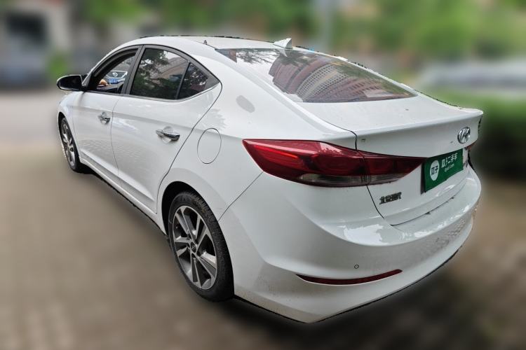 Used Hyundai Elantra (6th Generation / Lingdong) 2016 1.6L Automatic ZhiXuan – Elite Version Rear Left 45 Deg
