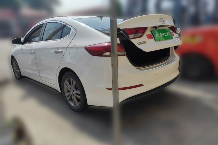 Used Hyundai Elantra (6th Generation / Lingdong) 2016 1.6L Manual ZhiXuan·Youth Edition Rear Left 45 Deg