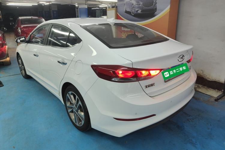 Used Hyundai Elantra (6th Generation / Lingdong) 2016 1.6L Automatic ZhiXuan – Elite Version Rear Left 45 Deg