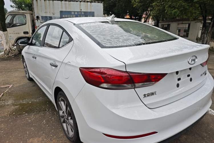 Used Hyundai Elantra (6th Generation / Lingdong) 2016 1.6L Automatic ZhiXuan – Elite Version Rear Left 45 Deg