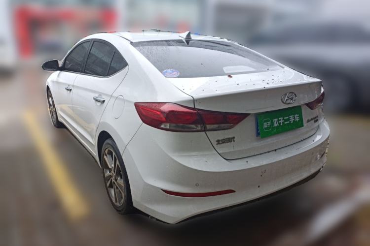 Used Hyundai Elantra (6th Generation / Lingdong) 2016 1.6L Automatic ZhiXuan – Elite Version Rear Left 45 Deg