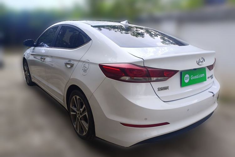 Used Hyundai Elantra (6th Generation / Lingdong) 2016 1.6L Automatic ZhiXuan – Elite Version Rear Left 45 Deg
