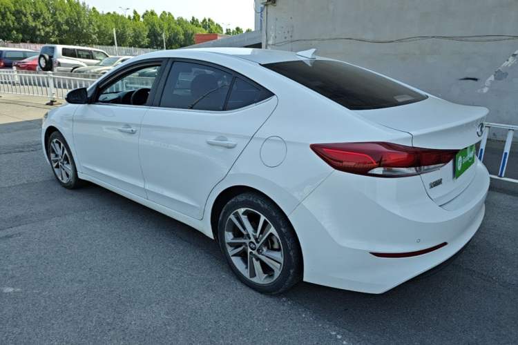 Used Hyundai Elantra (6th Generation / Lingdong) 2016 1.6L Automatic ZhiXuan – Elite Version Rear Left 45 Deg