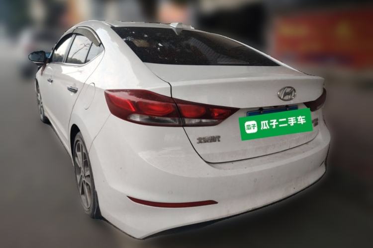Used Hyundai Elantra (6th Generation / Lingdong) 2016 1.6L Automatic ZhiXuan – Elite Version Rear Left 45 Deg
