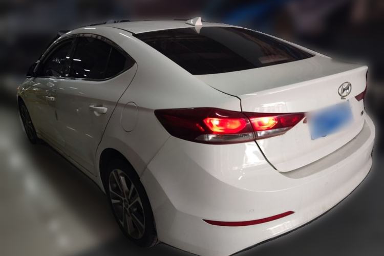 Used Hyundai Elantra (6th Generation / Lingdong) 2016 1.6L Automatic ZhiXuan – Elite Version Rear Left 45 Deg