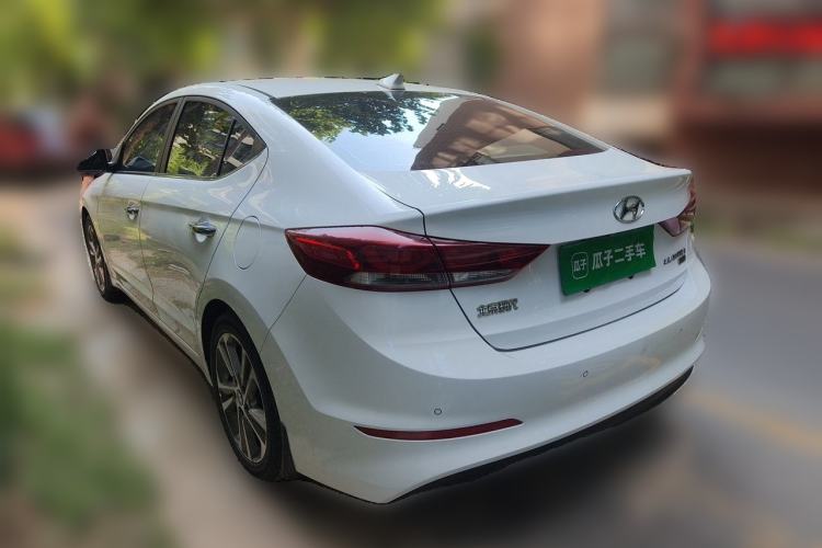 Used Hyundai Elantra (6th Generation / Lingdong) 2016 1.6L Automatic ZhiXuan · Luxury Version Rear Left 45 Deg