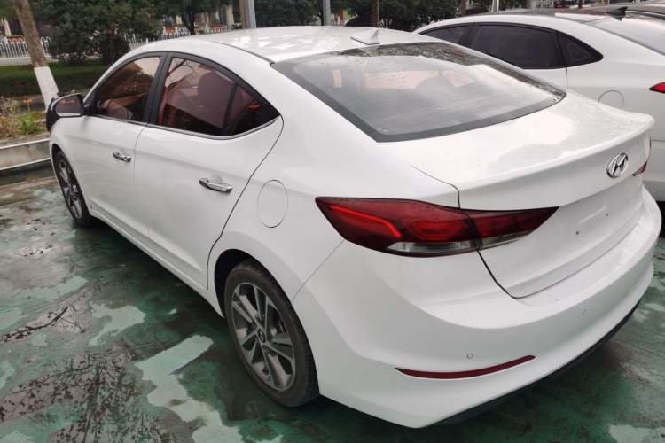 Used Hyundai Elantra (6th Generation / Lingdong) 2016 1.6L Automatic ZhiXuan – Elite Version Rear Left 45 Deg