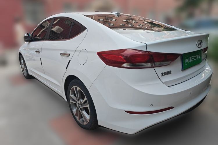 Used Hyundai Elantra (6th Generation / Lingdong) 2016 1.6L Automatic ZhiXuan – Elite Version Rear Left 45 Deg