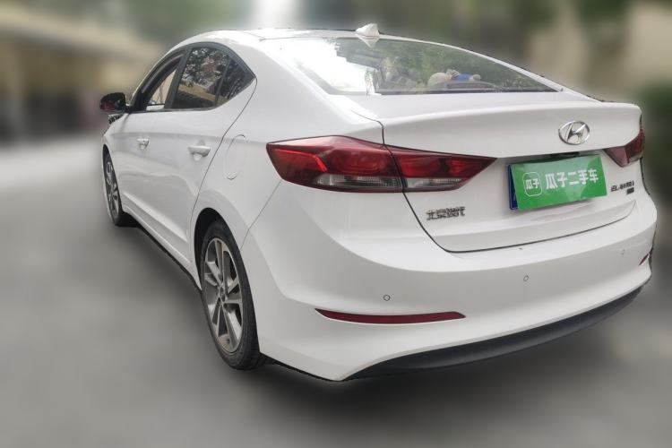 Used Hyundai Elantra (6th Generation / Lingdong) 2016 1.6L Automatic ZhiXuan – Elite Version Rear Left 45 Deg