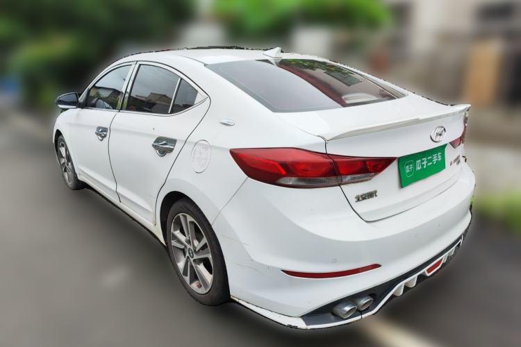 Used Hyundai Elantra (6th Generation / Lingdong) 2016 1.6L Automatic ZhiXuan – Elite Version Rear Left 45 Deg