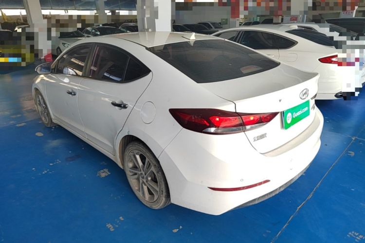 Used Hyundai Elantra (6th Generation / Lingdong) 2016 1.6L Automatic ZhiXuan – Elite Version Rear Left 45 Deg