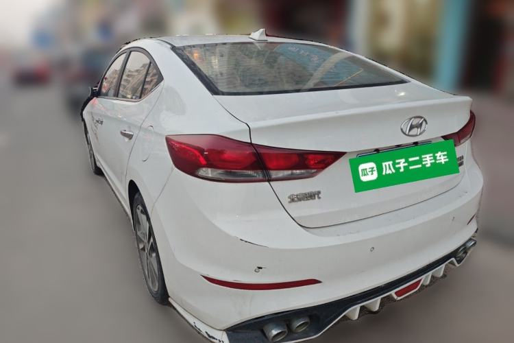 Used Hyundai Elantra (6th Generation / Lingdong) 2016 1.6L Automatic ZhiXuan – Elite Version Rear Left 45 Deg