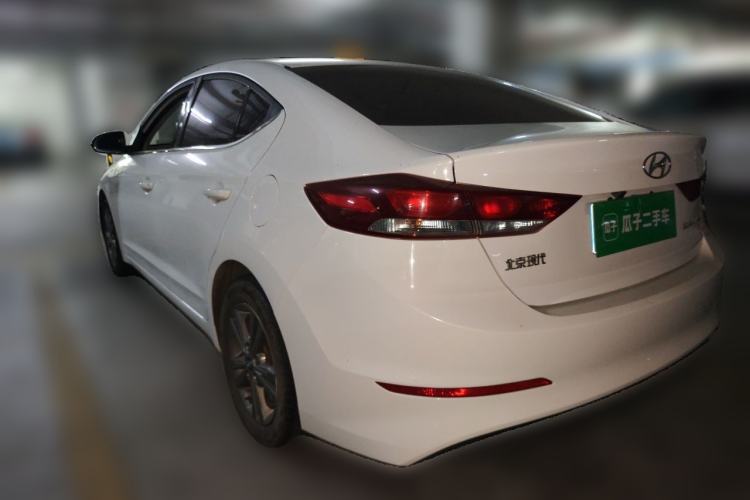 Used Hyundai Elantra (6th Generation / Lingdong) 2016 1.6L Manual ZhiXuan·Youth Edition Rear Left 45 Deg