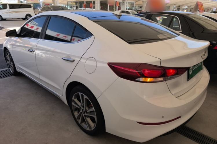 Used Hyundai Elantra (6th Generation / Lingdong) 2016 1.6L Automatic ZhiXuan – Elite Version Rear Left 45 Deg