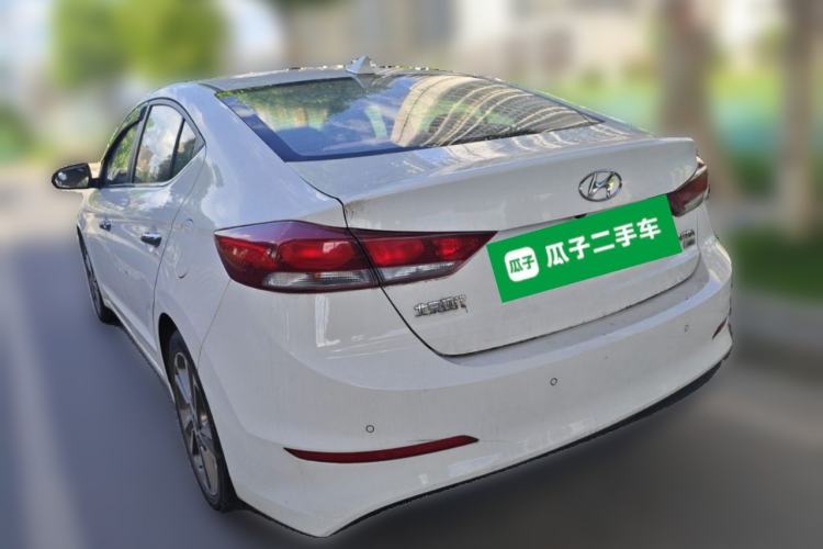 Used Hyundai Elantra (6th Generation / Lingdong) 2016 1.6L Automatic ZhiXuan – Elite Version Rear Left 45 Deg