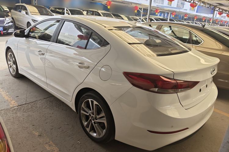 Used Hyundai Elantra (6th Generation / Lingdong) 2016 1.6L Automatic ZhiXuan – Elite Version Rear Left 45 Deg