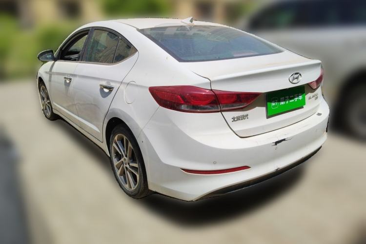Used Hyundai Elantra (6th Generation / Lingdong) 2016 1.6L Automatic ZhiXuan – Elite Version Rear Left 45 Deg