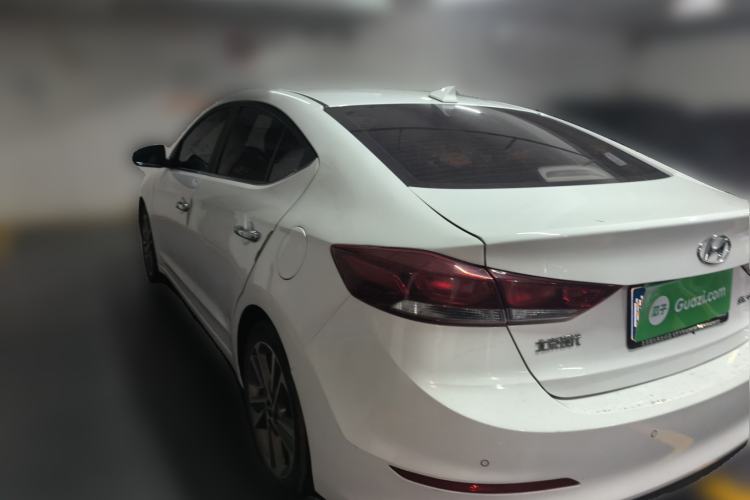 Used Hyundai Elantra (6th Generation / Lingdong) 2016 1.6L Automatic ZhiXuan – Elite Version Rear Left 45 Deg