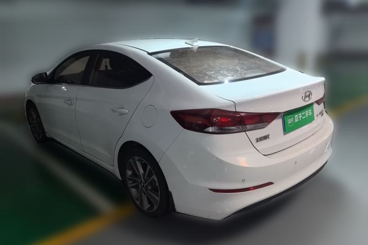 Used Hyundai Elantra (6th Generation / Lingdong) 2016 1.6L Automatic ZhiXuan – Elite Version Rear Left 45 Deg