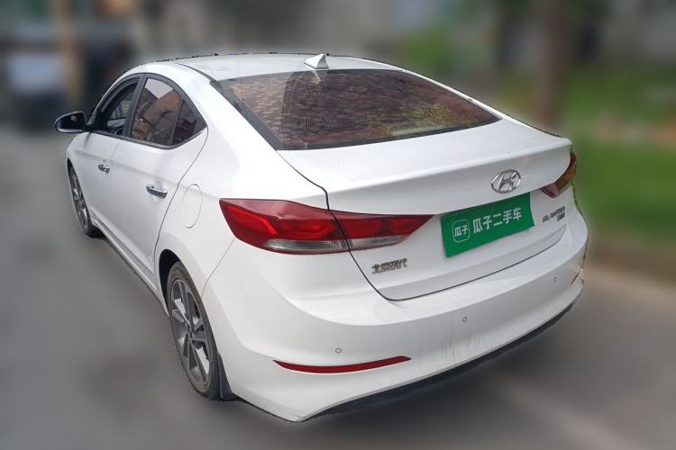 Used Hyundai Elantra (6th Generation / Lingdong) 2016 1.6L Automatic ZhiXuan – Elite Version Rear Left 45 Deg