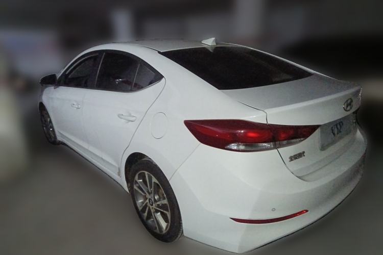 Used Hyundai Elantra (6th Generation / Lingdong) 2016 1.6L Automatic ZhiXuan – Elite Version Rear Left 45 Deg