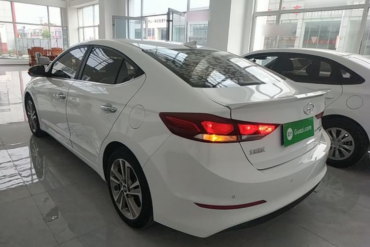 Used Hyundai Elantra (6th Generation / Lingdong) 2016 1.6L Automatic ZhiXuan – Elite Version Rear Left 45 Deg